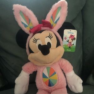 Easter Minnie Mouse with bunny ears